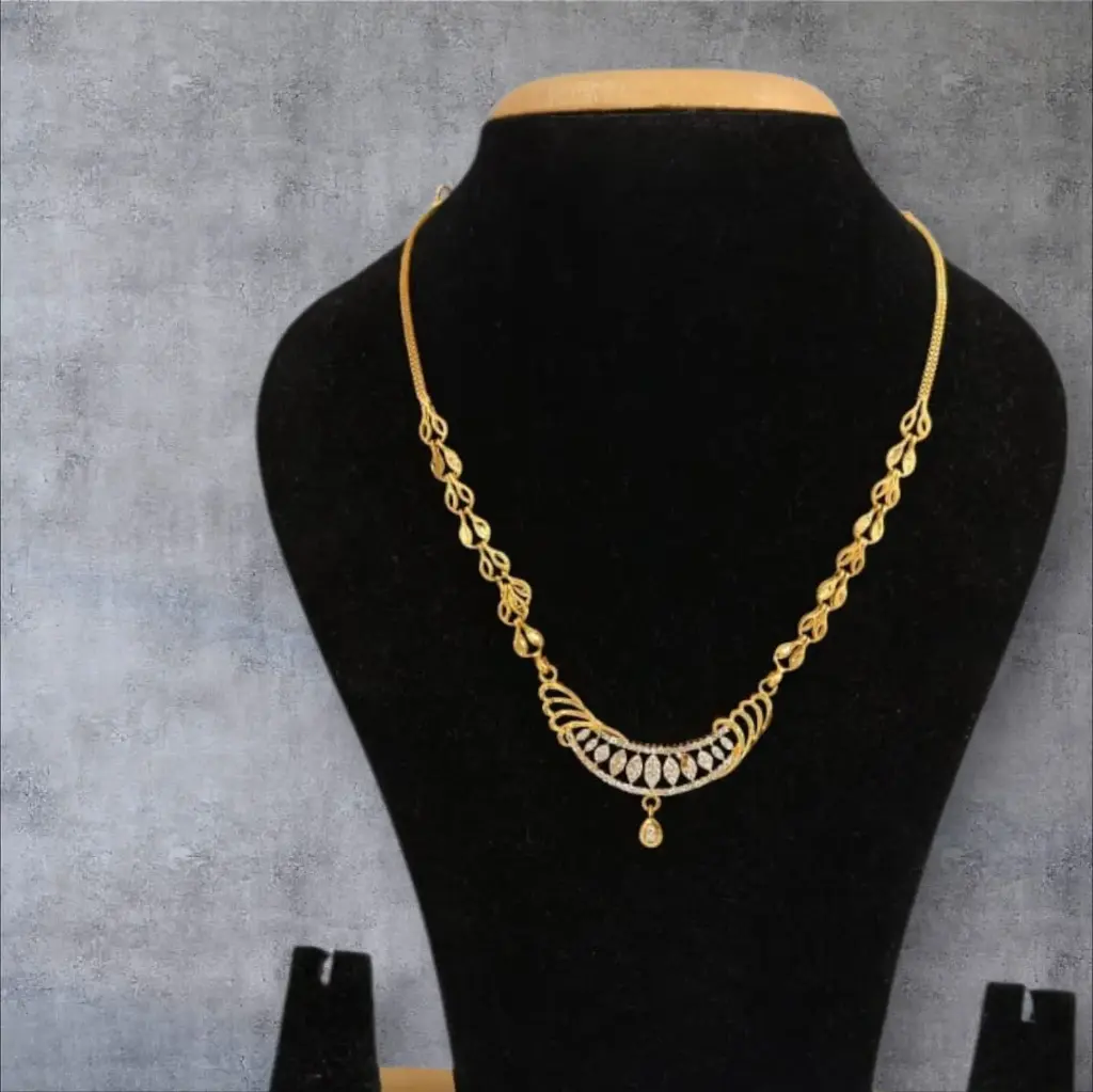 Forming Finished  Stone Necklace  