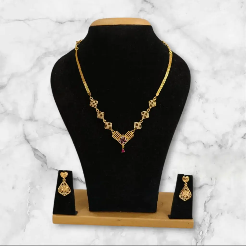 One Gram Gold Forming Necklace 