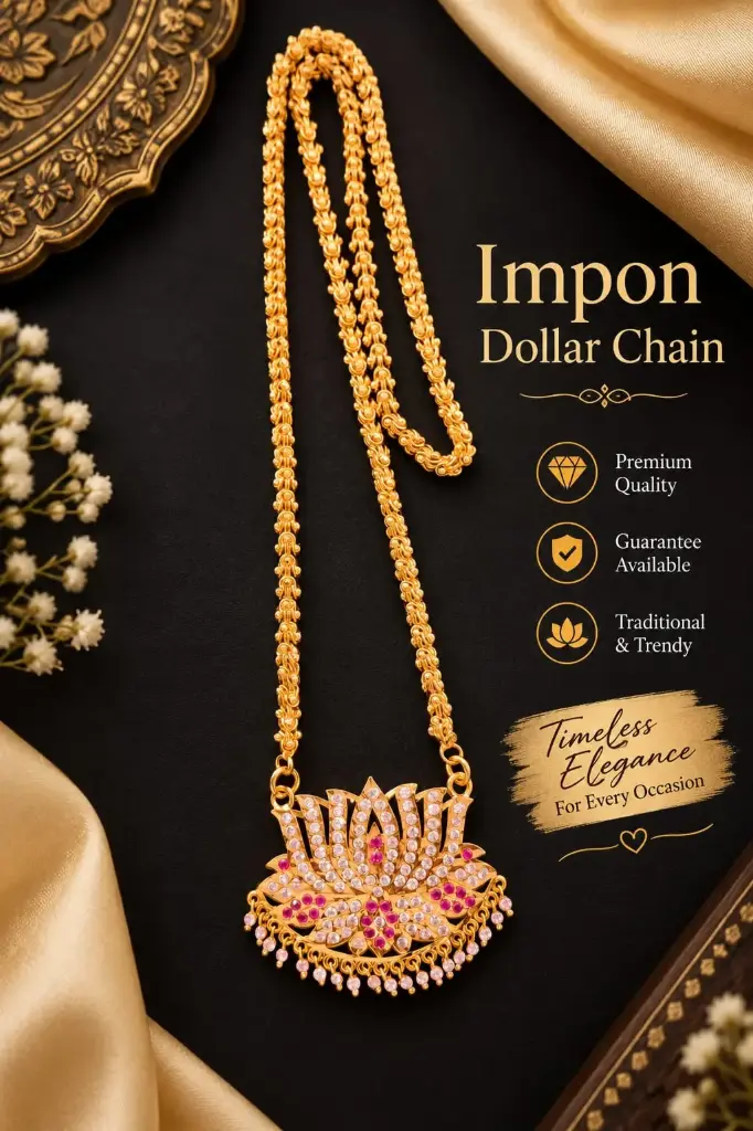 Lotus Design Impon Dollar Chain
