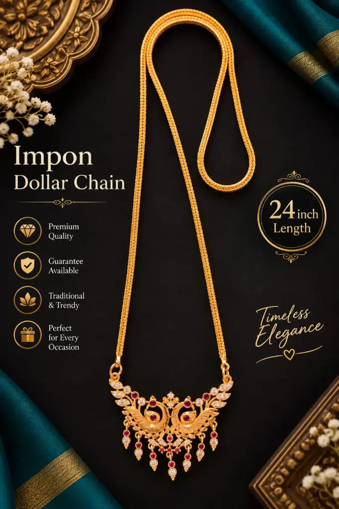 Double Peacoak Impon Chain