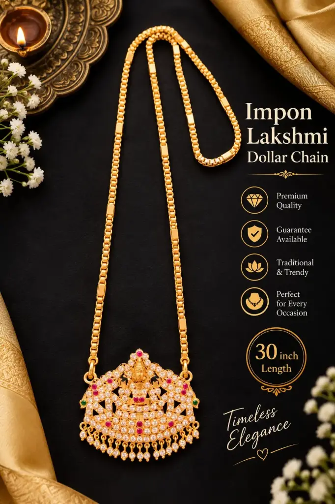Impon Lakshmi Dollar Chain