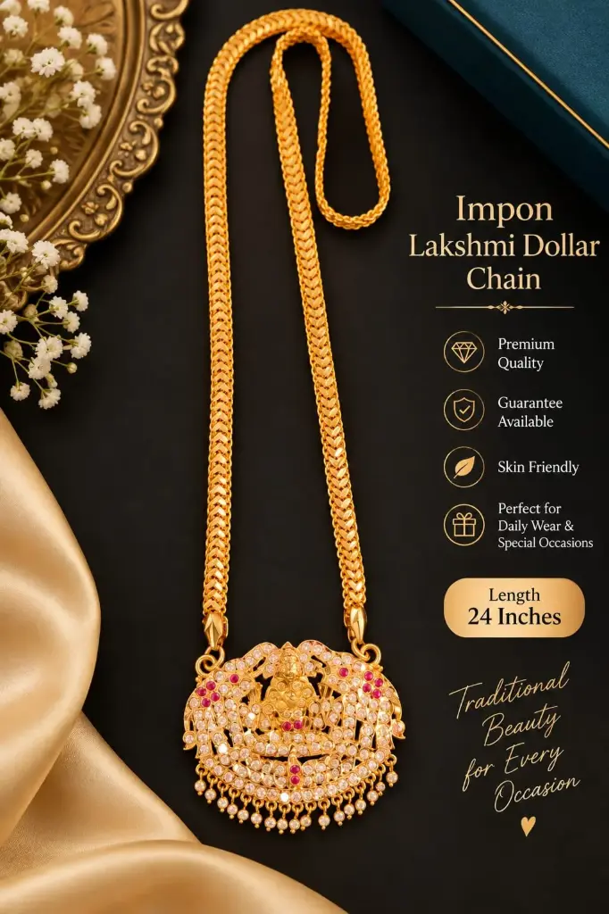 Impon Lakshmi Dollar Chain