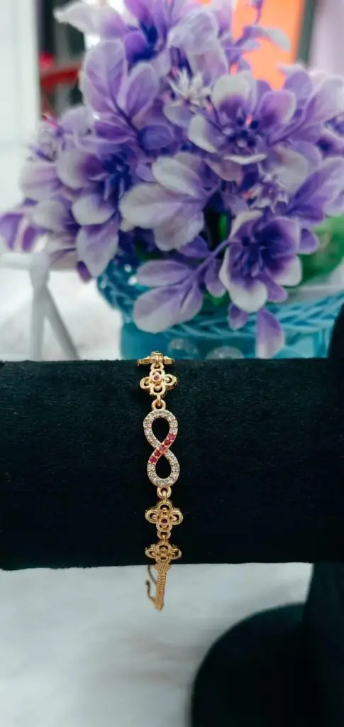 Micro Plate Ad stone Bracelet