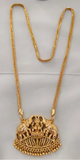 One Gram Gold Forming Finished Dollar Chain