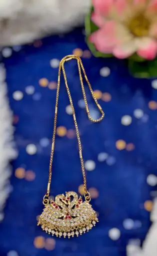 Unique Swan Design Impon Dollar Chain 