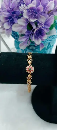 Micro plate Ad stone Bracelet 